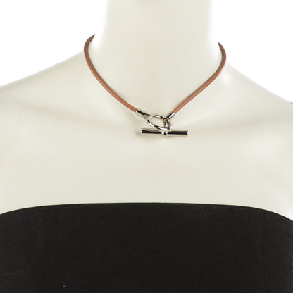 Hermes Natural Bridle Glenan Necklace Bouton 2 of 6