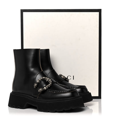 Gucci Cordovan Lux Dionysus Hunder Boots 37 Black 12 of 12