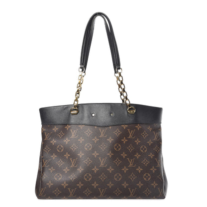 Louis Vuitton Monogram Pallas Shopper Black 1 of 14