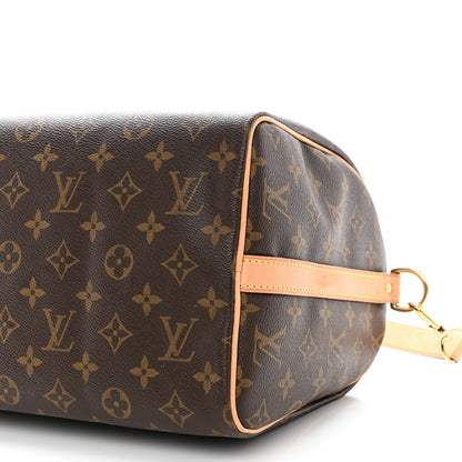 Louis Vuitton Monogram Speedy Bandouliere 30 10 of 10