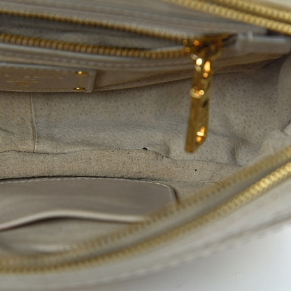 Prada Glace Calf Pushlock Chain Shoulder Bag Ginestra 7 of 12