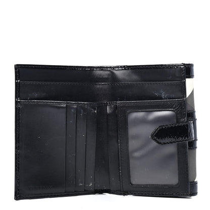 Burberry Beat Check Penrose Compact Wallet Black 4 of 5