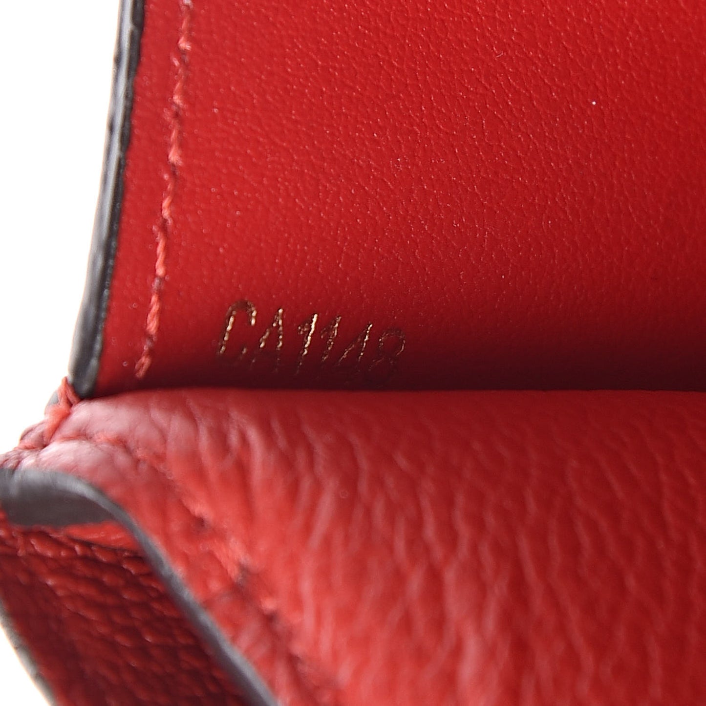 Monogram Pallas Compact Wallet Cherry