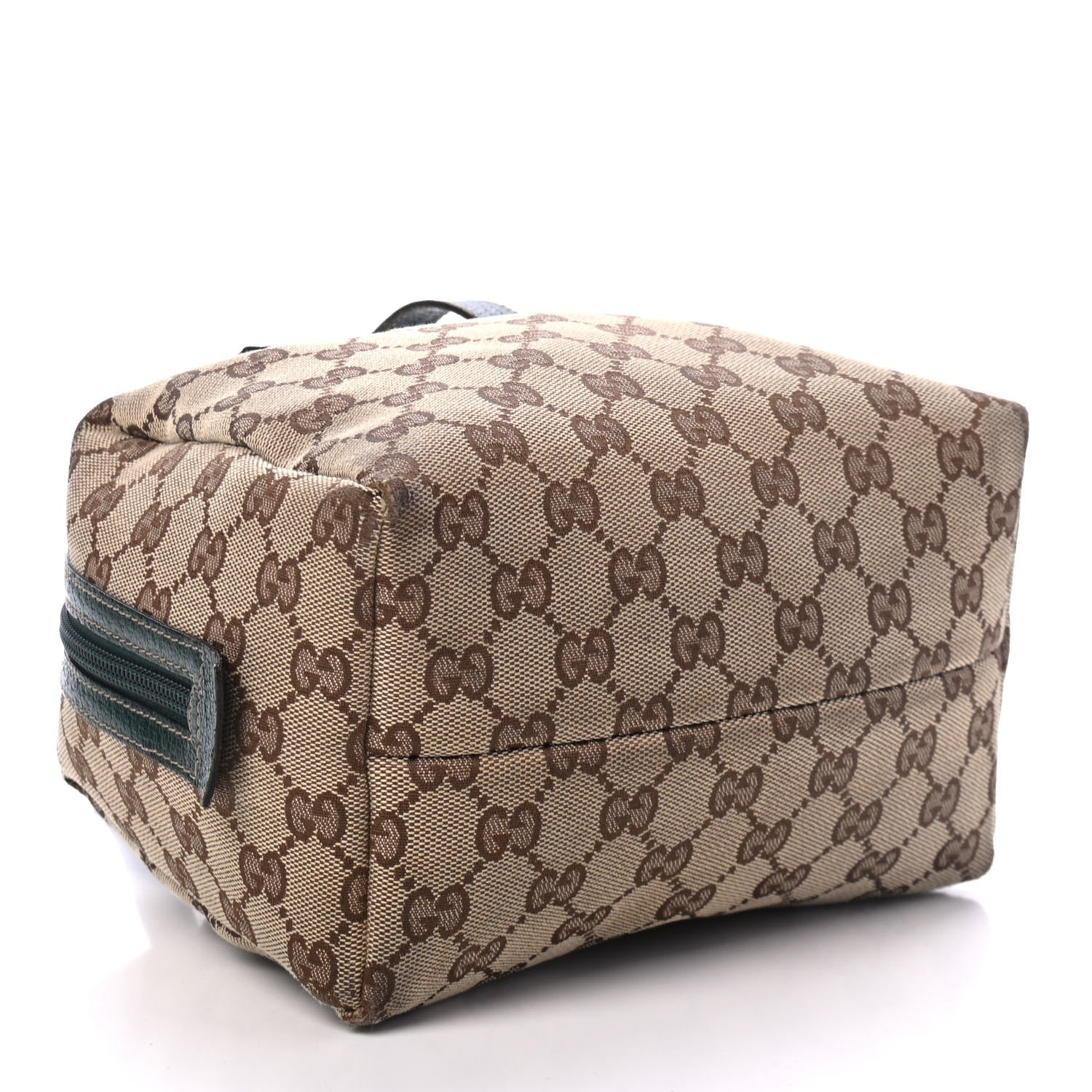Gucci Monogram Large Balthus Cosmetic Pouch Dark Green 3 of 4