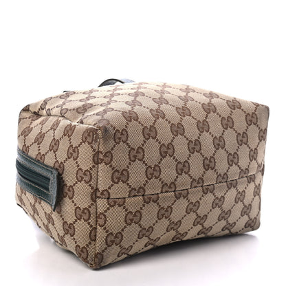 Gucci Monogram Large Balthus Cosmetic Pouch Dark Green 3 of 4