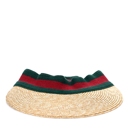 Gucci Raffia Logo Visor L 6 of 12