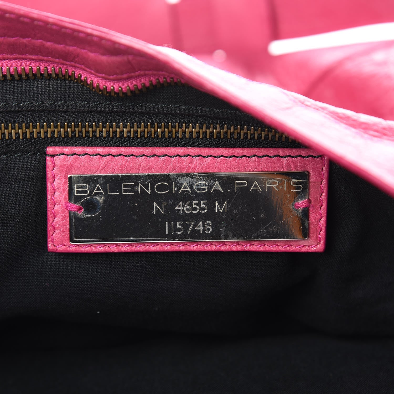 Balenciaga Agneau Classic Hardware City Cyclamen Fucsia 6 of 15
