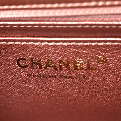 Chanel Metallic Grained Calfskin Quilted 2.55 Reissue Mini Flap Copper Pink Copper Pink 6 of 10