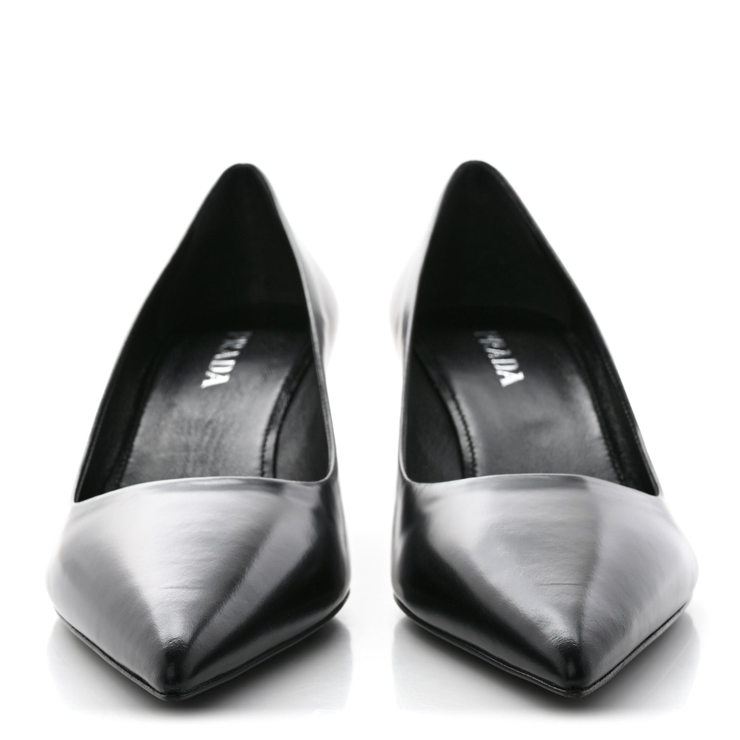 Spazzolato Pointed Toe 55mm Pumps 38 Black