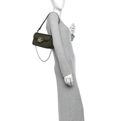 Gucci Monogram Small Gucci Go Shoulder Bag Luscious Green 2 of 11