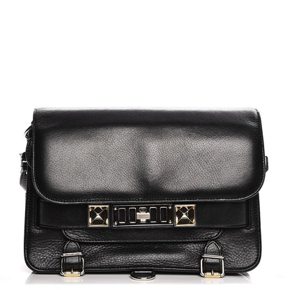 Proenza Schouler Calfskin PS11 Classic Shoulder Bag Black 1 of 11