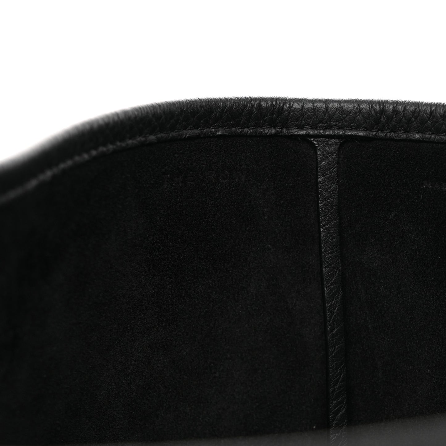 Grained Calfskin Medium N/S Park Tote Black