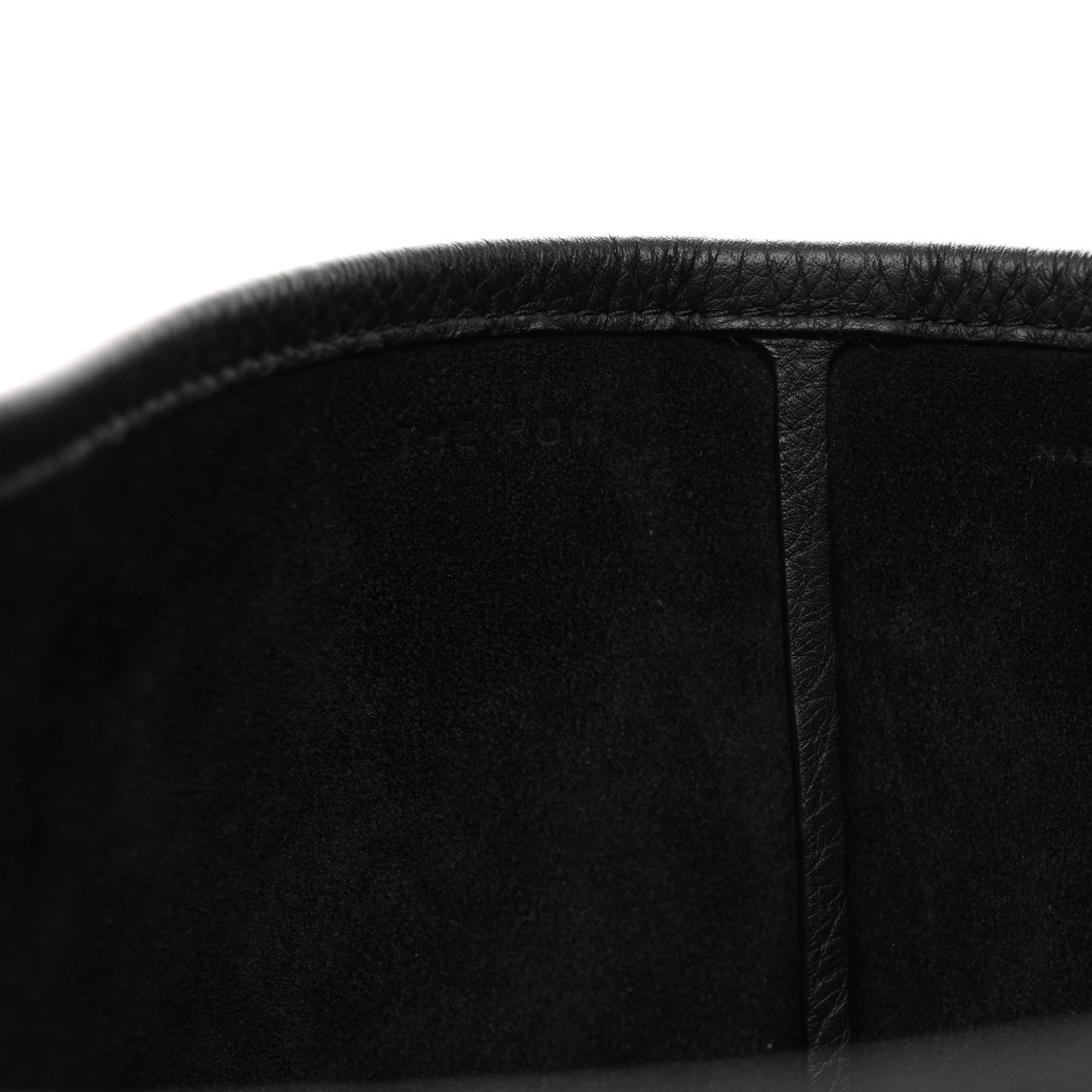 The Row Grained Calfskin Medium N/S Park Tote Black 6 of 10