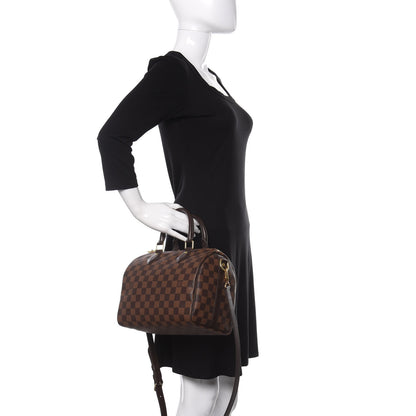 Louis Vuitton Damier Ebene Speedy Bandouliere 25 3 of 14