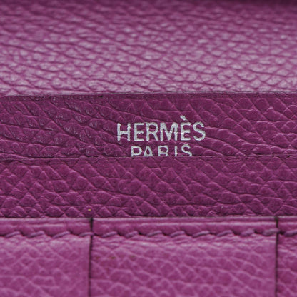 Hermes Epsom Tri-Fold Bearn Wallet Cyclamen 6 of 10