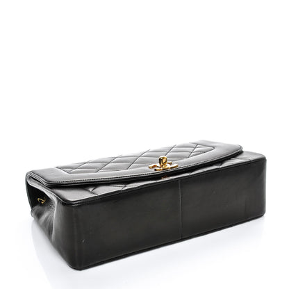 Chanel Lambskin Quilted Medium Single Flap Black 4 of 7