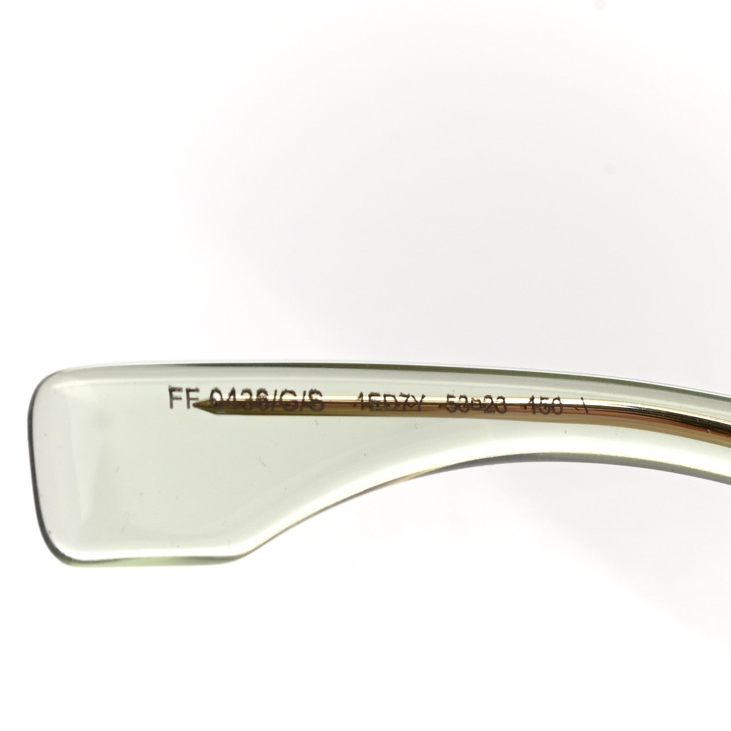 Fendi Acetate FF Sunglasses FF 0436/G/S Green 6 of 6