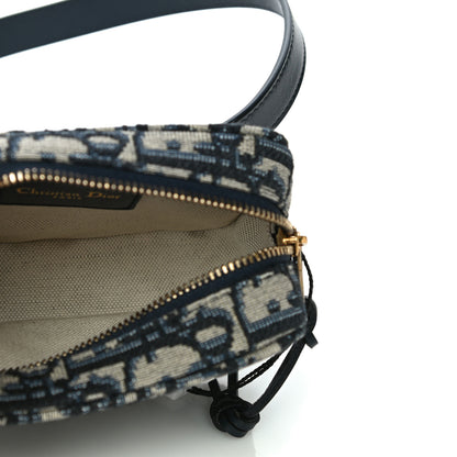 Christian Dior Oblique Belt Pouch Blue 6 of 10
