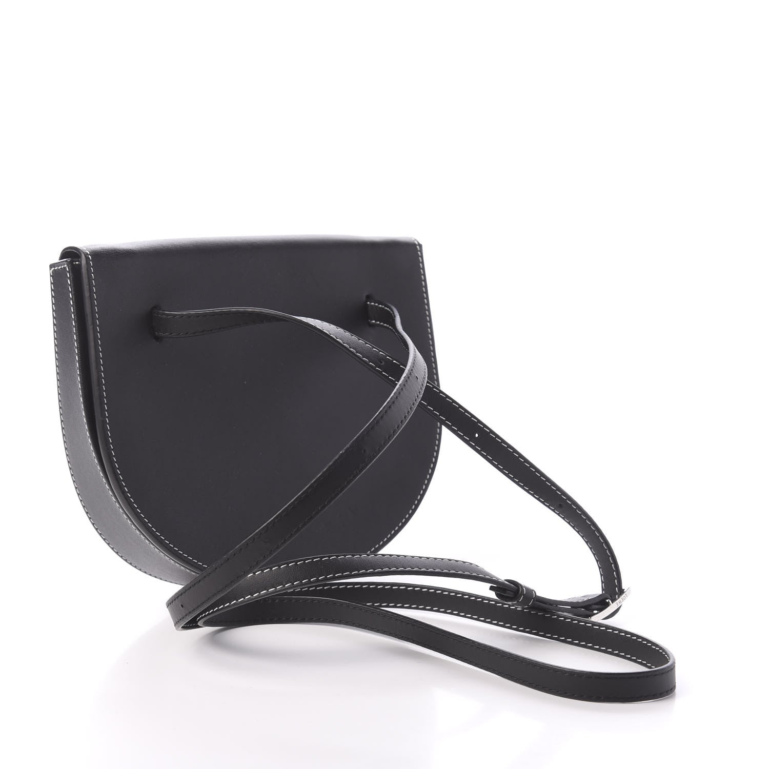 Loewe Soft Calfskin Heel Bag Black 3 of 9