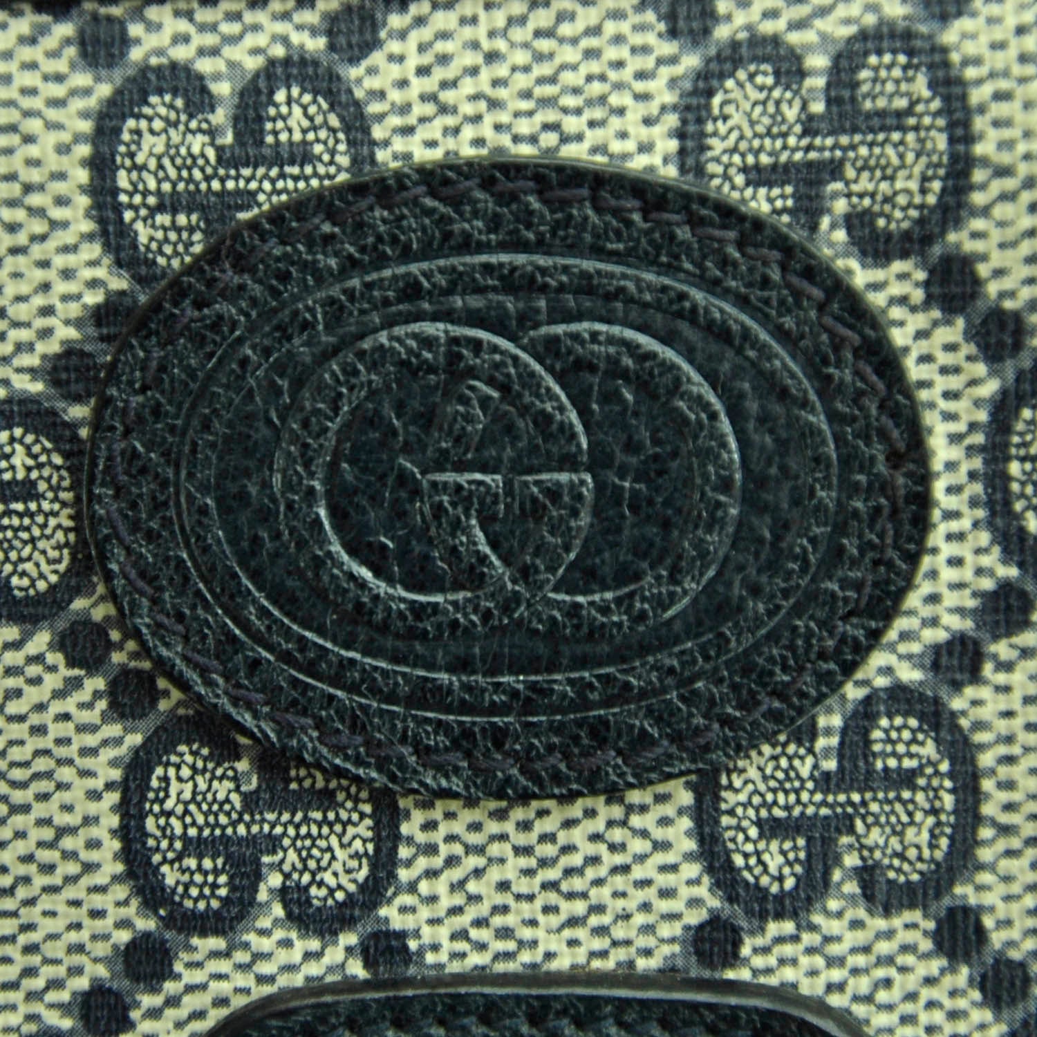 Gucci Monogram Portfolio Document Holder Navy 6 of 13