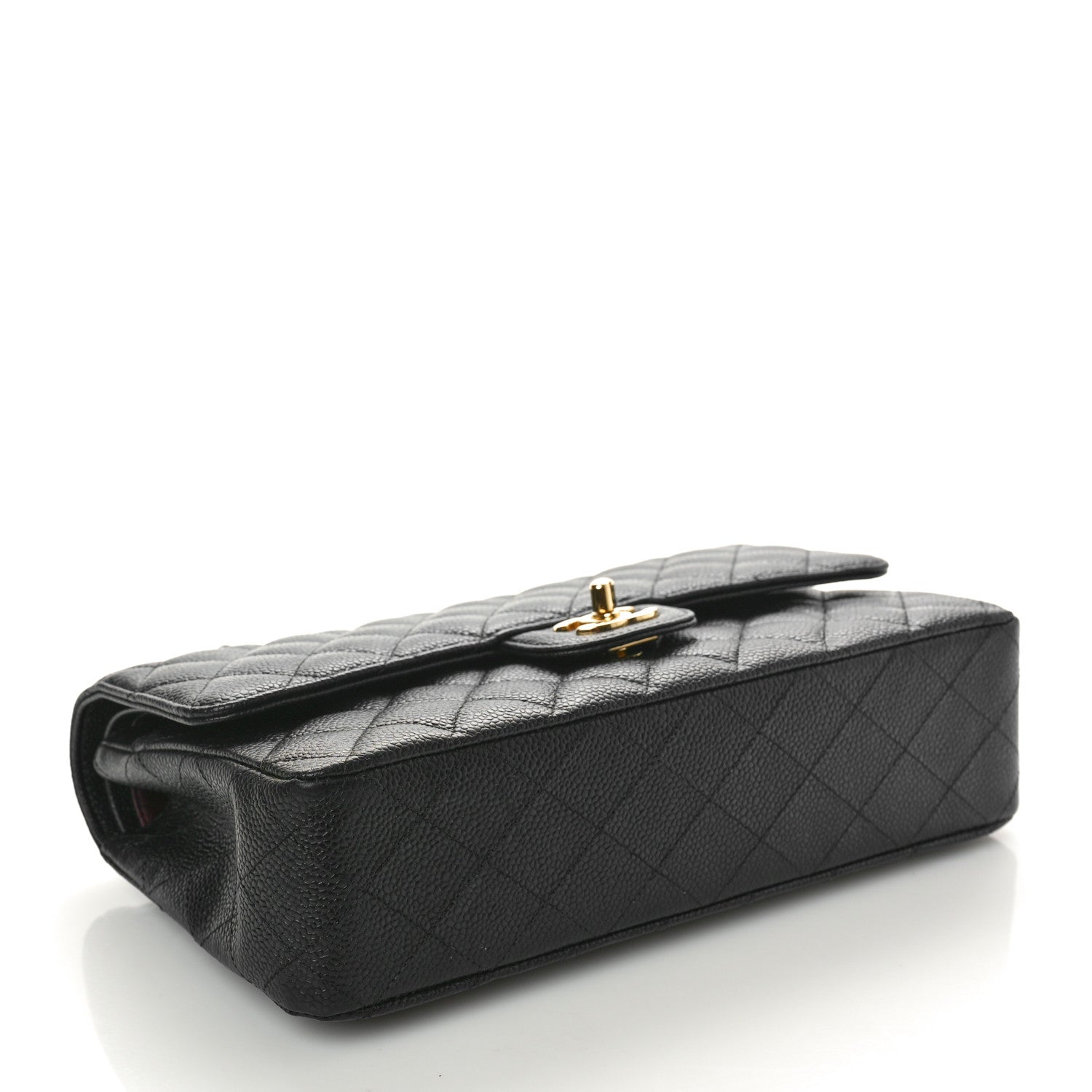 Chanel Caviar Quilted Medium Double Flap Black 4 of 10