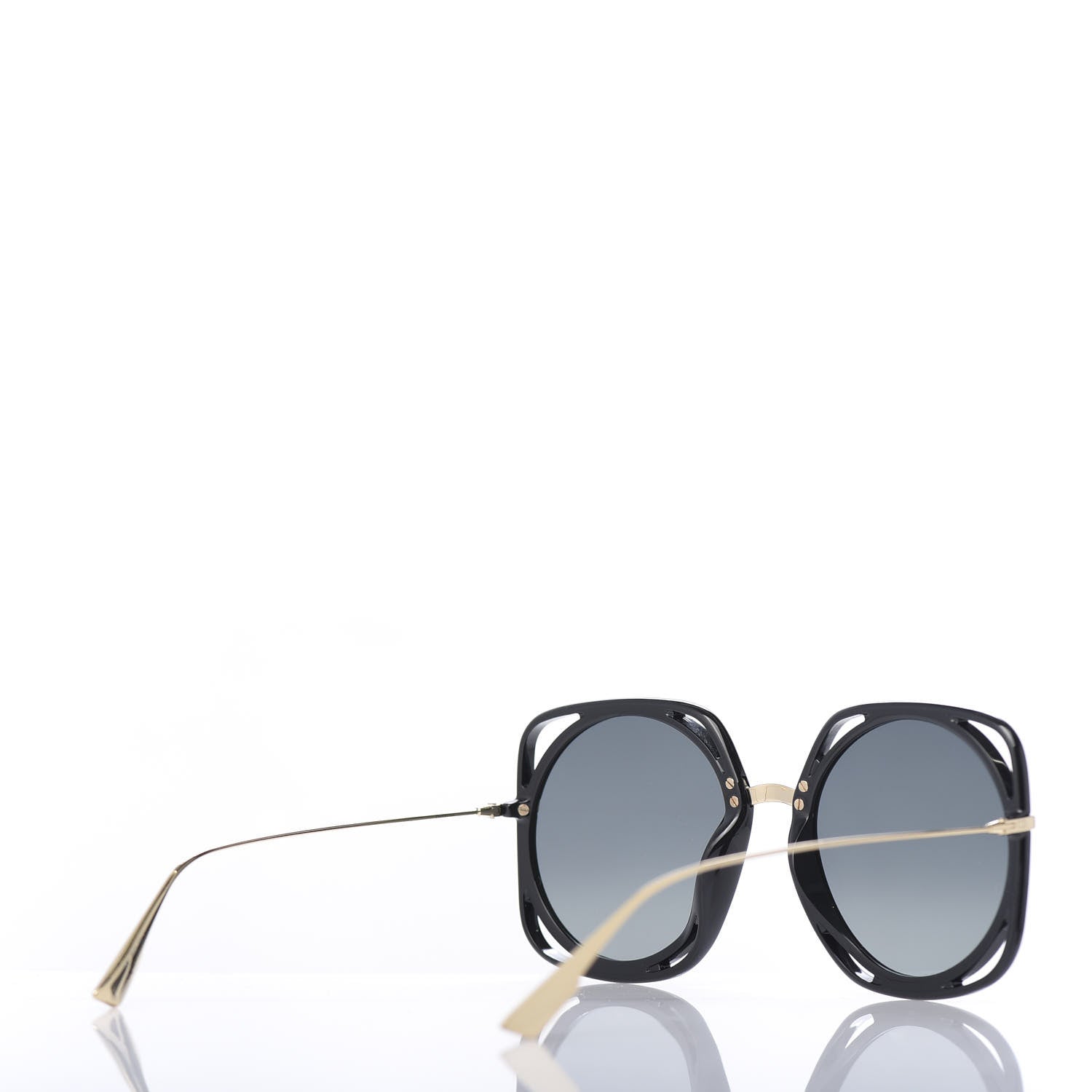 Christian Dior Square Directions Sunglasses Black 4 of 8