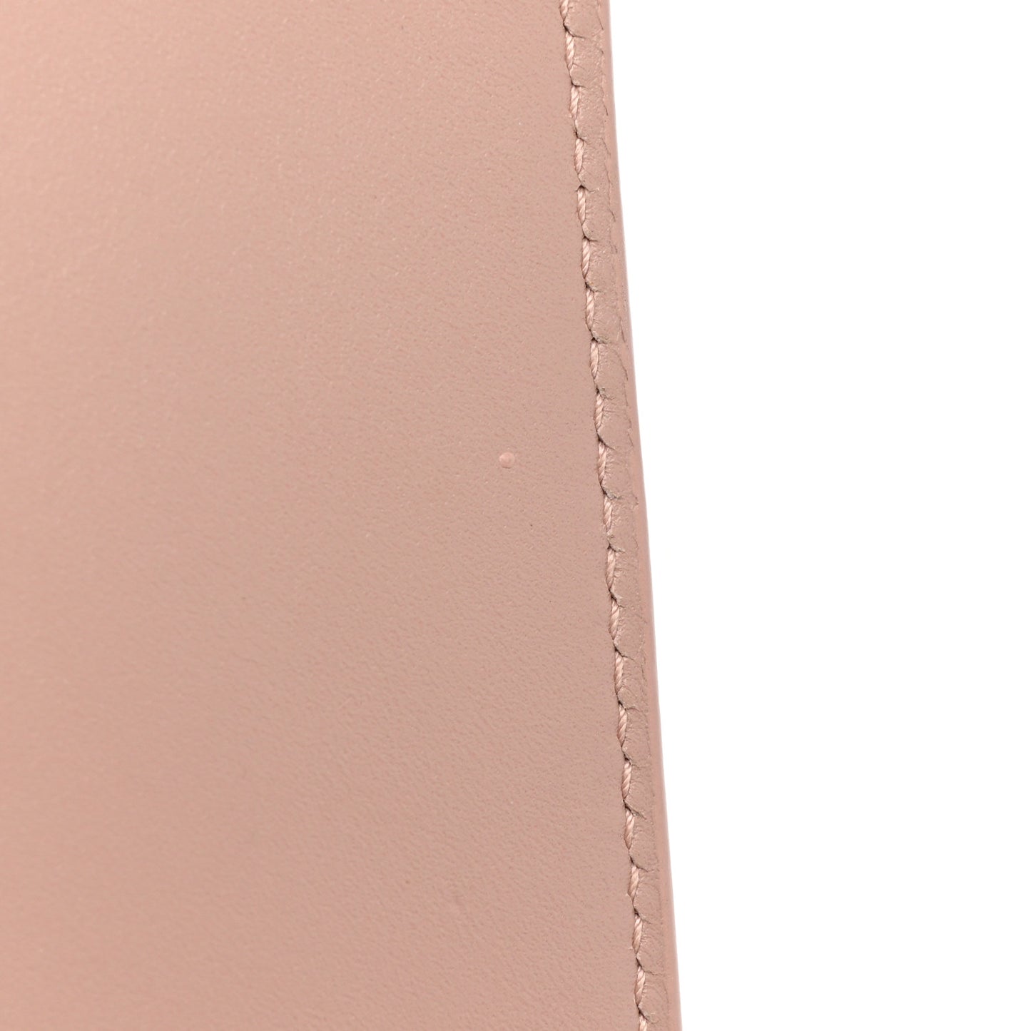Smooth Calfskin Classic Monogram Kate Tassel Chain Wallet Pale Pink