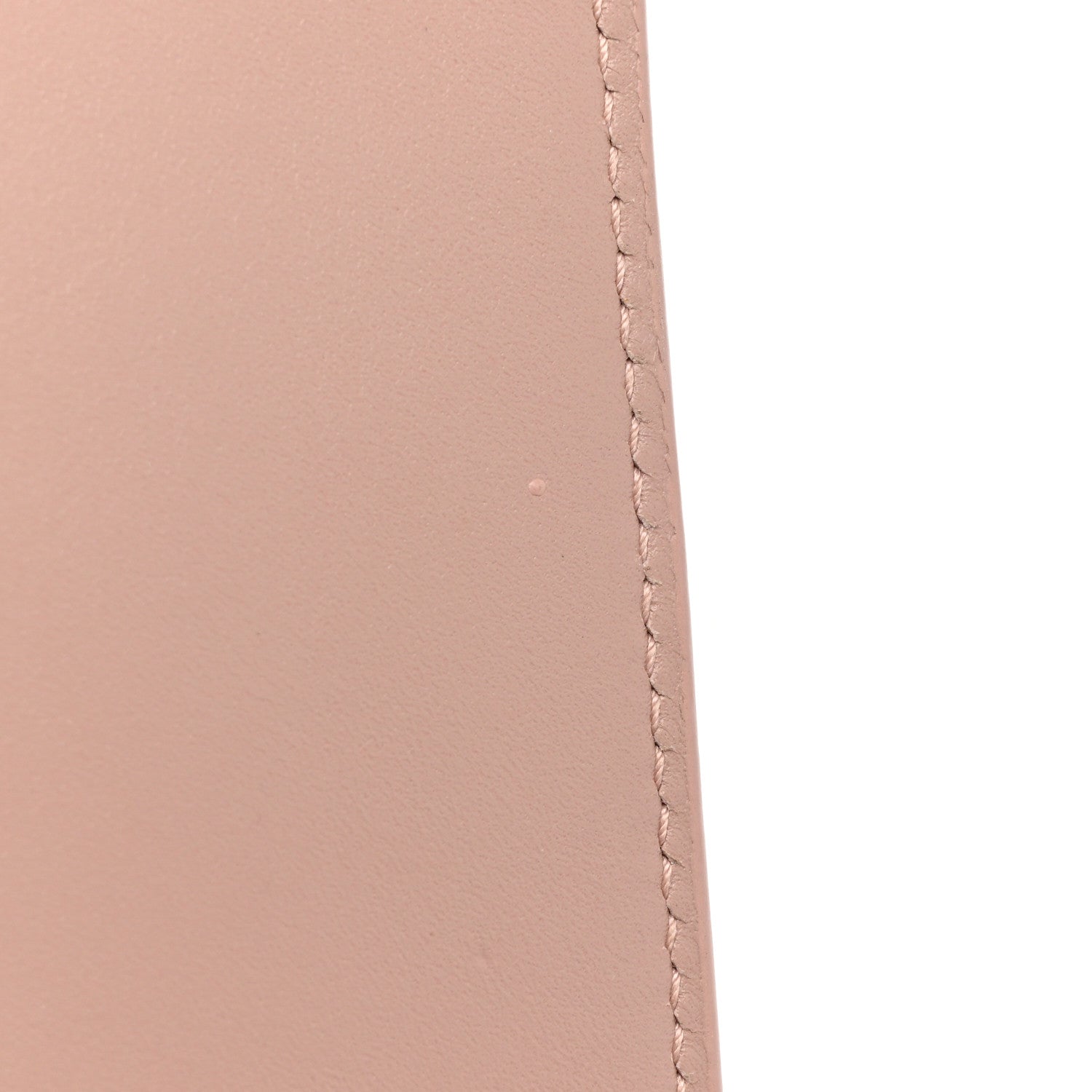 Saint Laurent Smooth Calfskin Classic Monogram Kate Tassel Chain Wallet Pale Pink 17 of 29