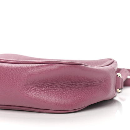 Gucci Pebbled Calfskin Small Soho Disco Bag Peonia Flower 10 of 15