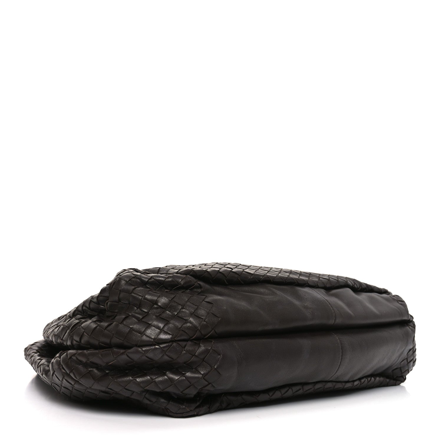 Bottega Veneta Nappa Intrecciato Large Campana Ebano 4 of 12
