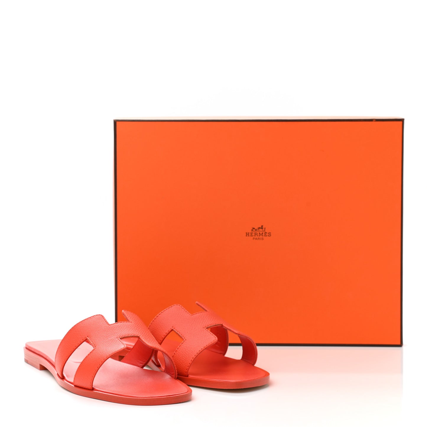 Epsom Oran Sandals 38 Orange Poppy
