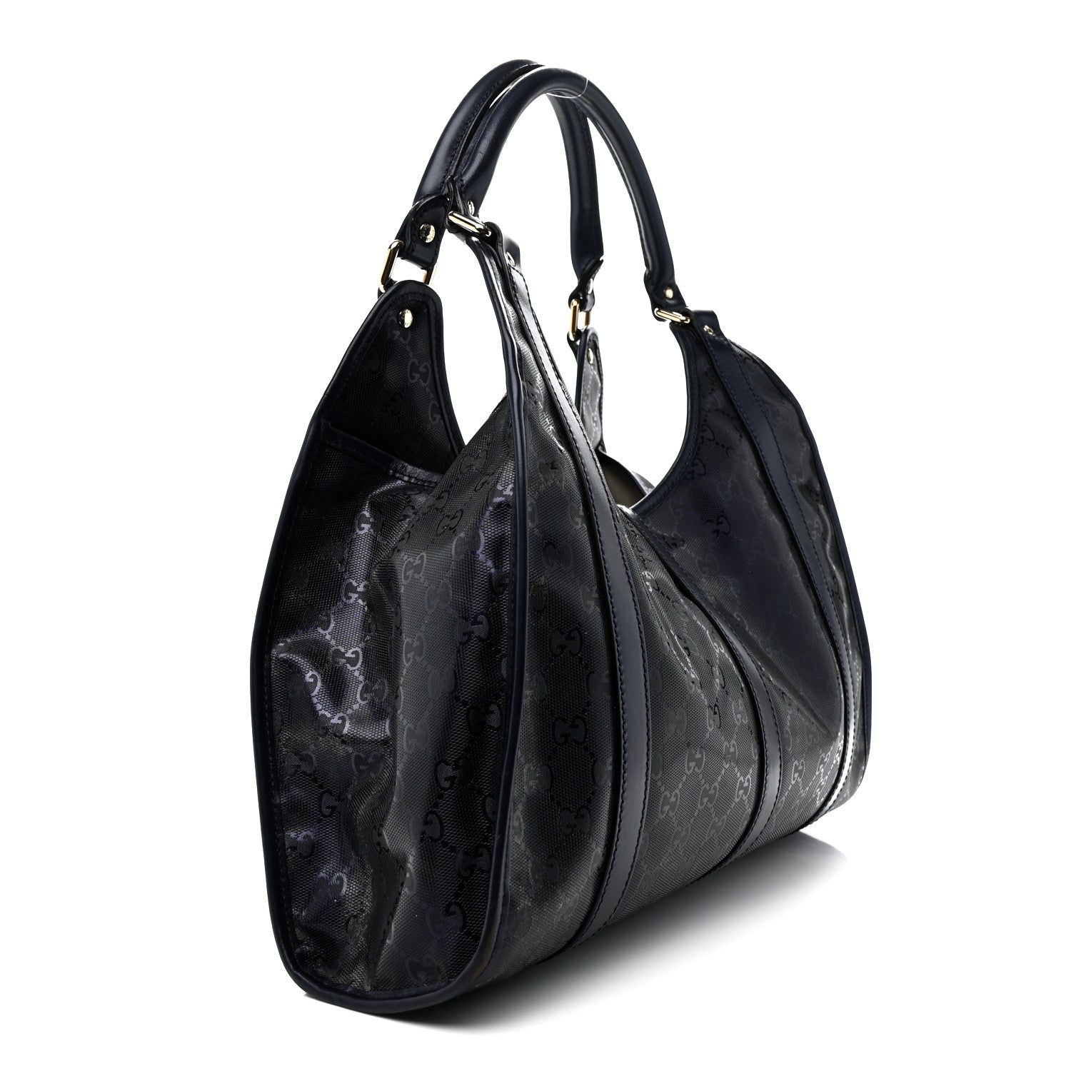Gucci Imprime Monogram Joy Medium Shoulder Bag Navy 3 of 20