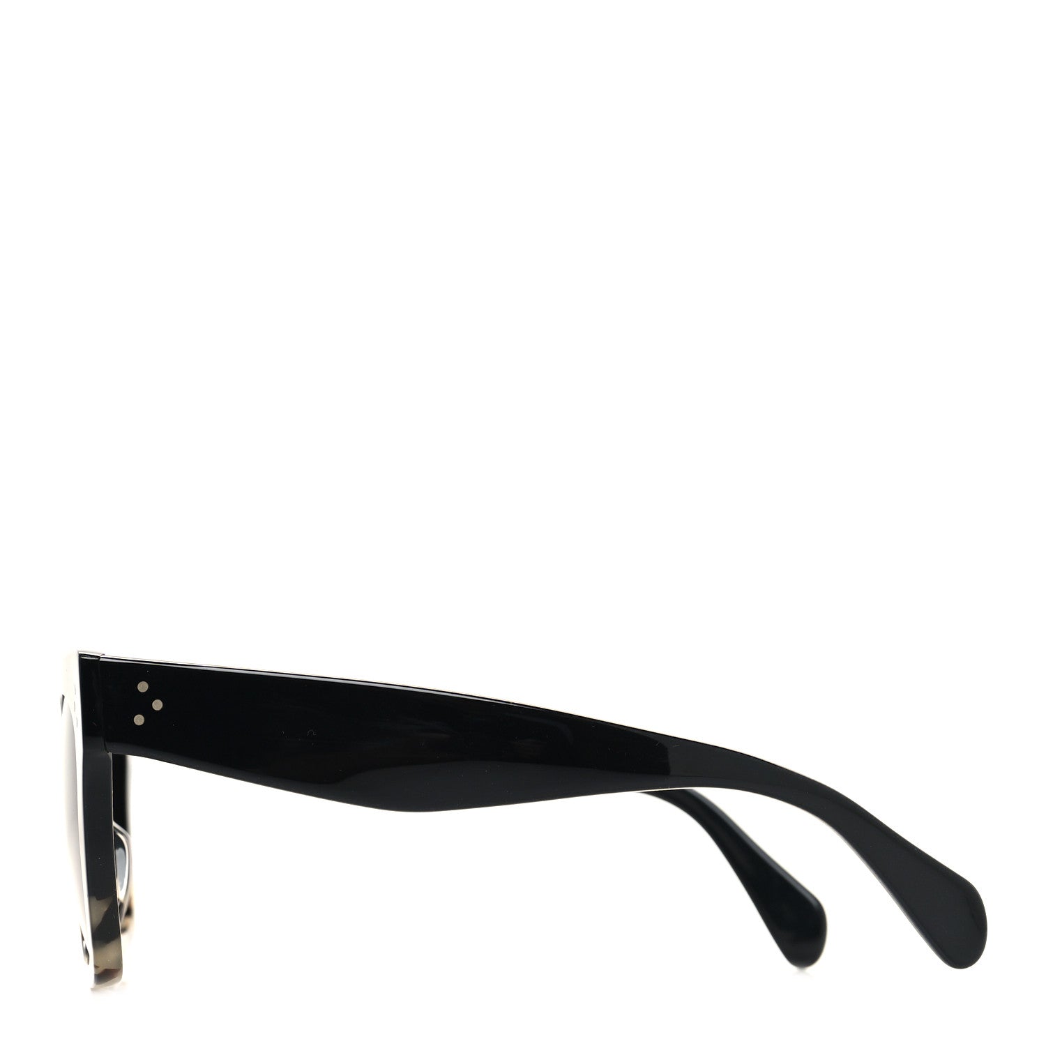 Celine Acetate Polarized Sunglasses CL4004IN Havana Grey 3 of 8