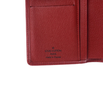 Louis Vuitton Epi French Purse Wallet Castillan Red 4 of 8