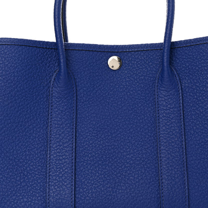 Hermes Negonda Garden Party 30 TPM Bleu Electrique 8 of 12