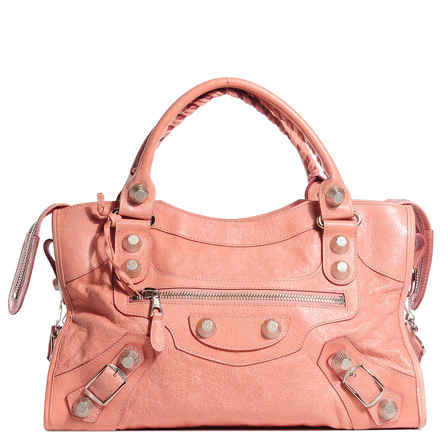Balenciaga Agneau Giant 21 Silver Hardware City Vieux Rose 1 of 12