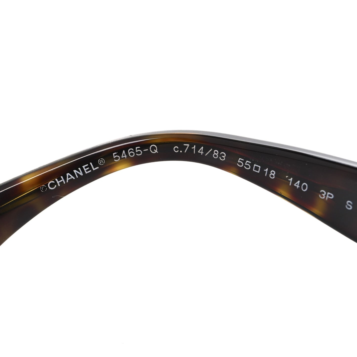 Acetate Chain Sunglasses 5465-Q Tortoise