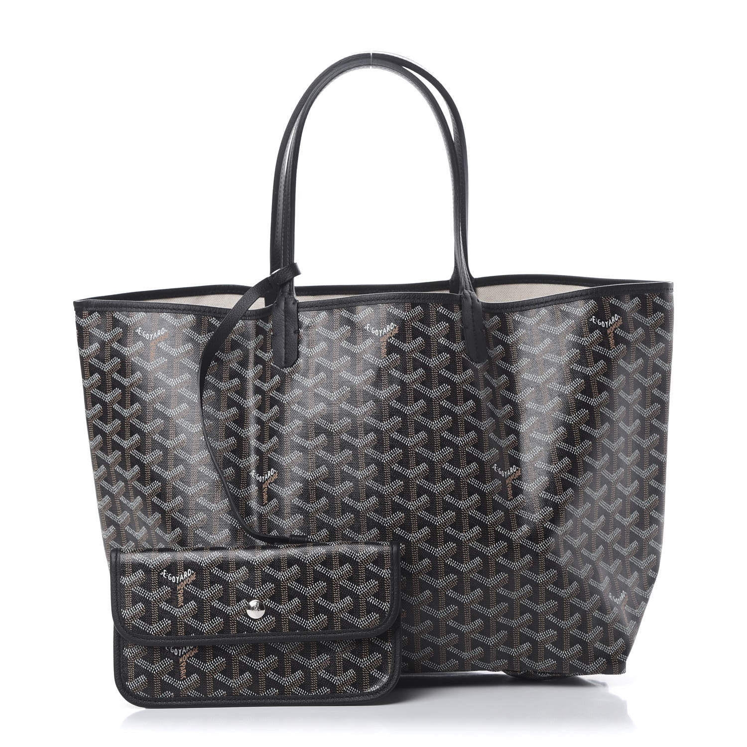 Goyard Goyardine Saint Louis PM Black 1 of 10