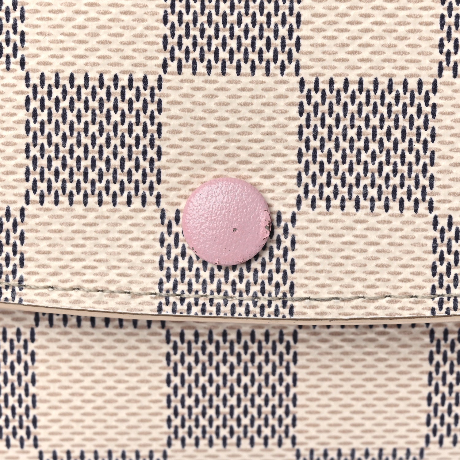 Louis Vuitton Damier Azur Emilie Wallet Rose Ballerine 9 of 11