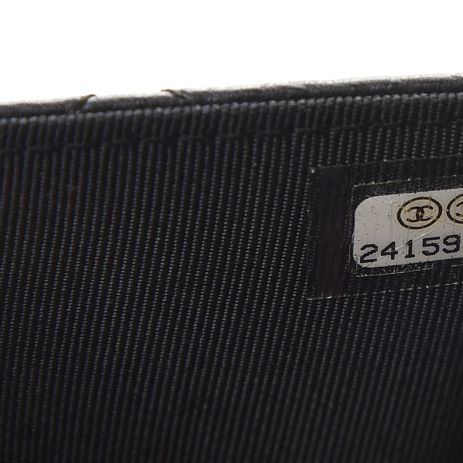 Chanel Crumpled Calfskin Quilted Wallet On Chain WOC So Black 8 of 9