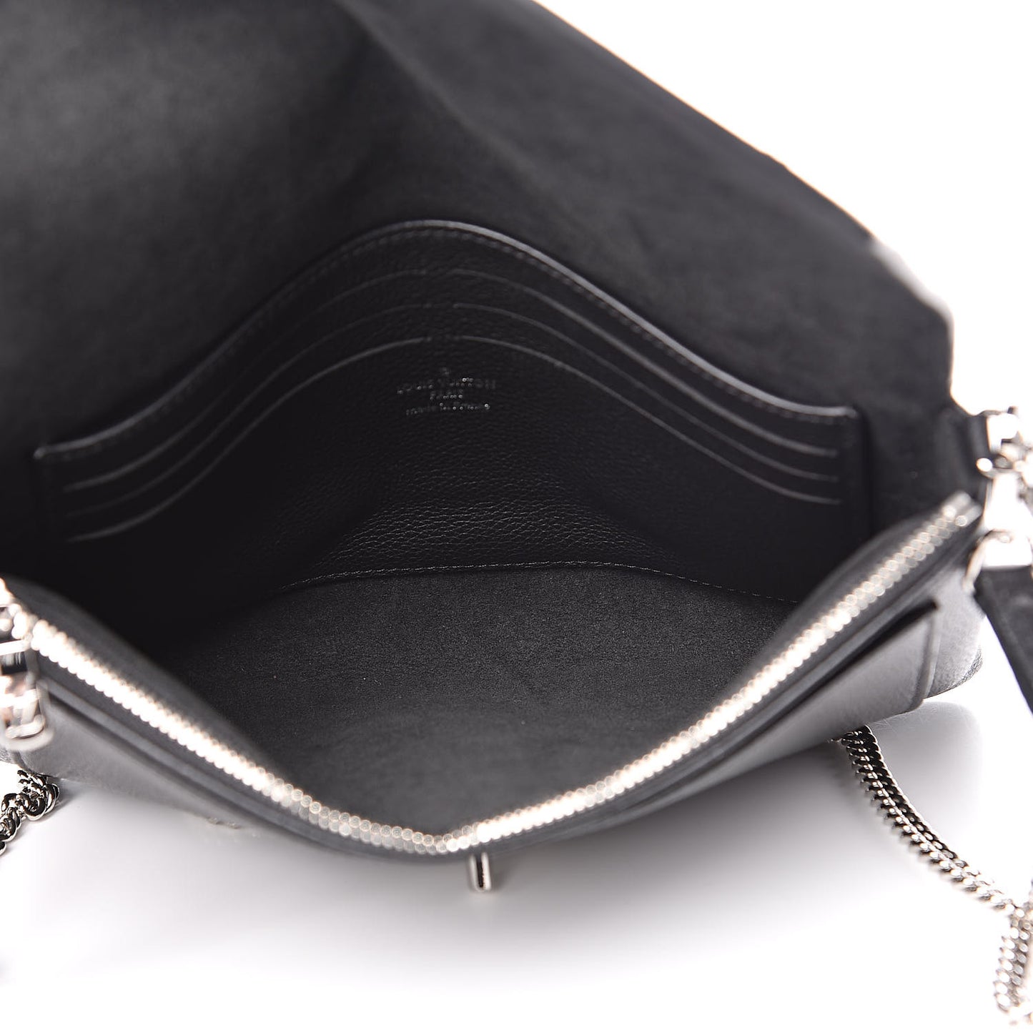 Soft Calfskin My Lockme Pochette Black