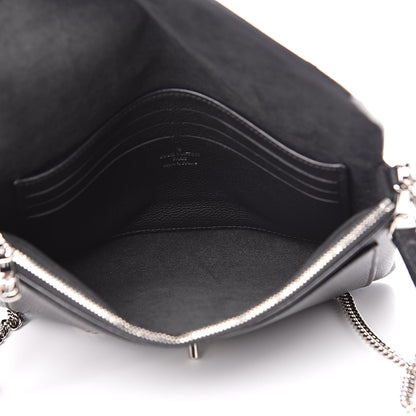 Louis Vuitton Soft Calfskin My Lockme Pochette Black 5 of 9