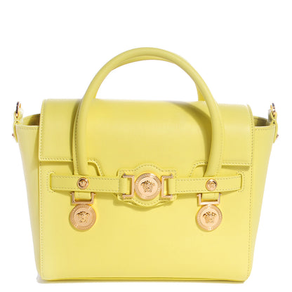 Versace Leather Small Signature Bag Yellow 1 of 8