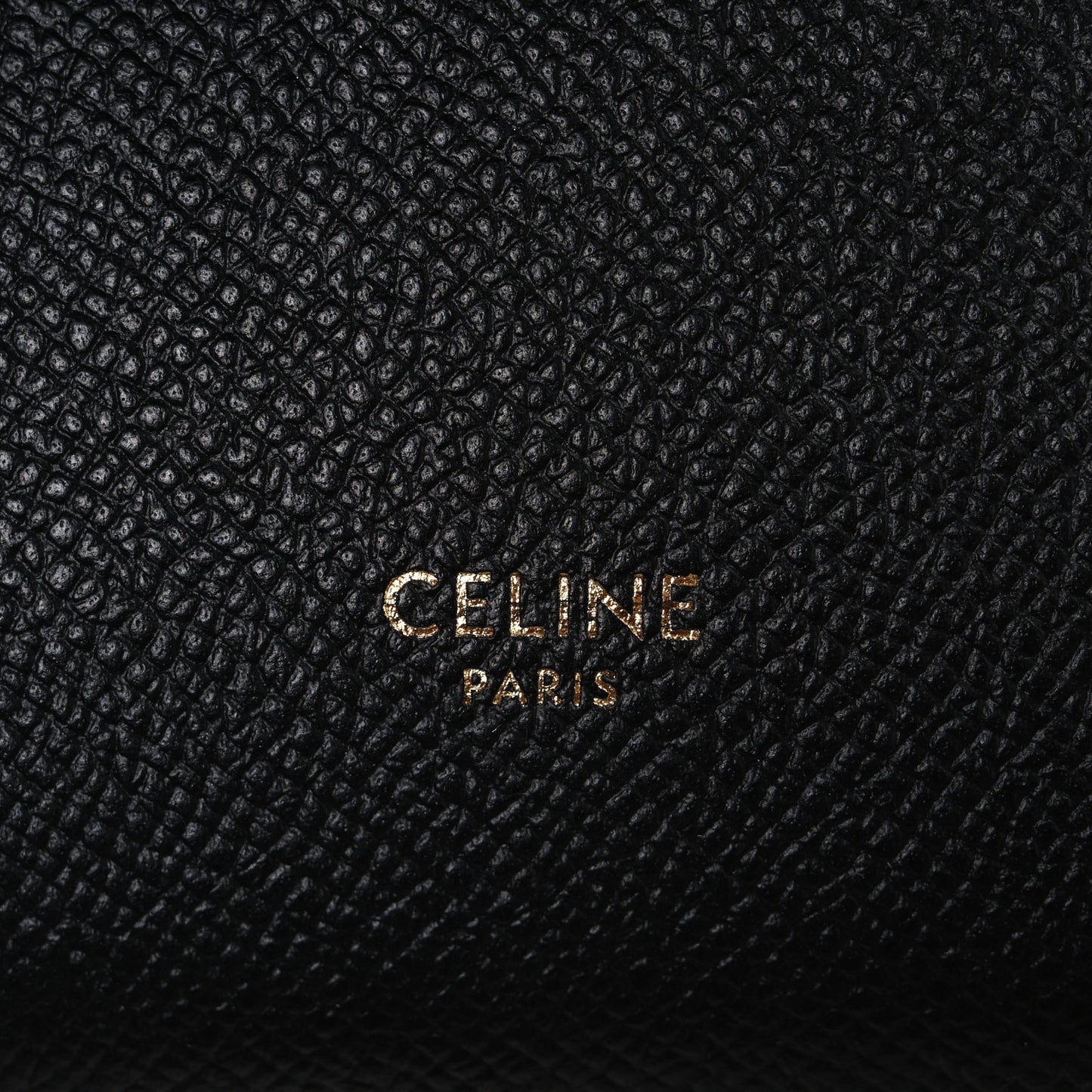 Grained Calfskin Nano Belt Bag Black