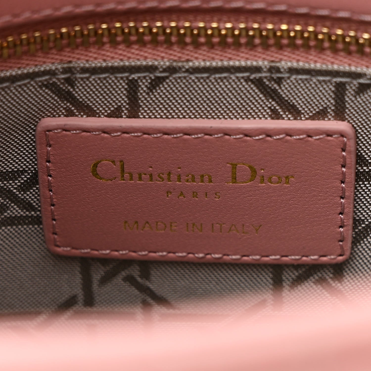 Christian Dior Lambskin Cannage Small My ABCDior Lady Dior Fard 6 of 11