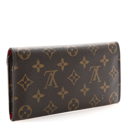 Louis Vuitton Monogram Josephine Wallet Red 4 of 7