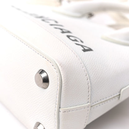 Balenciaga Grained Calfskin XXS Ville Top Handle White 8 of 12
