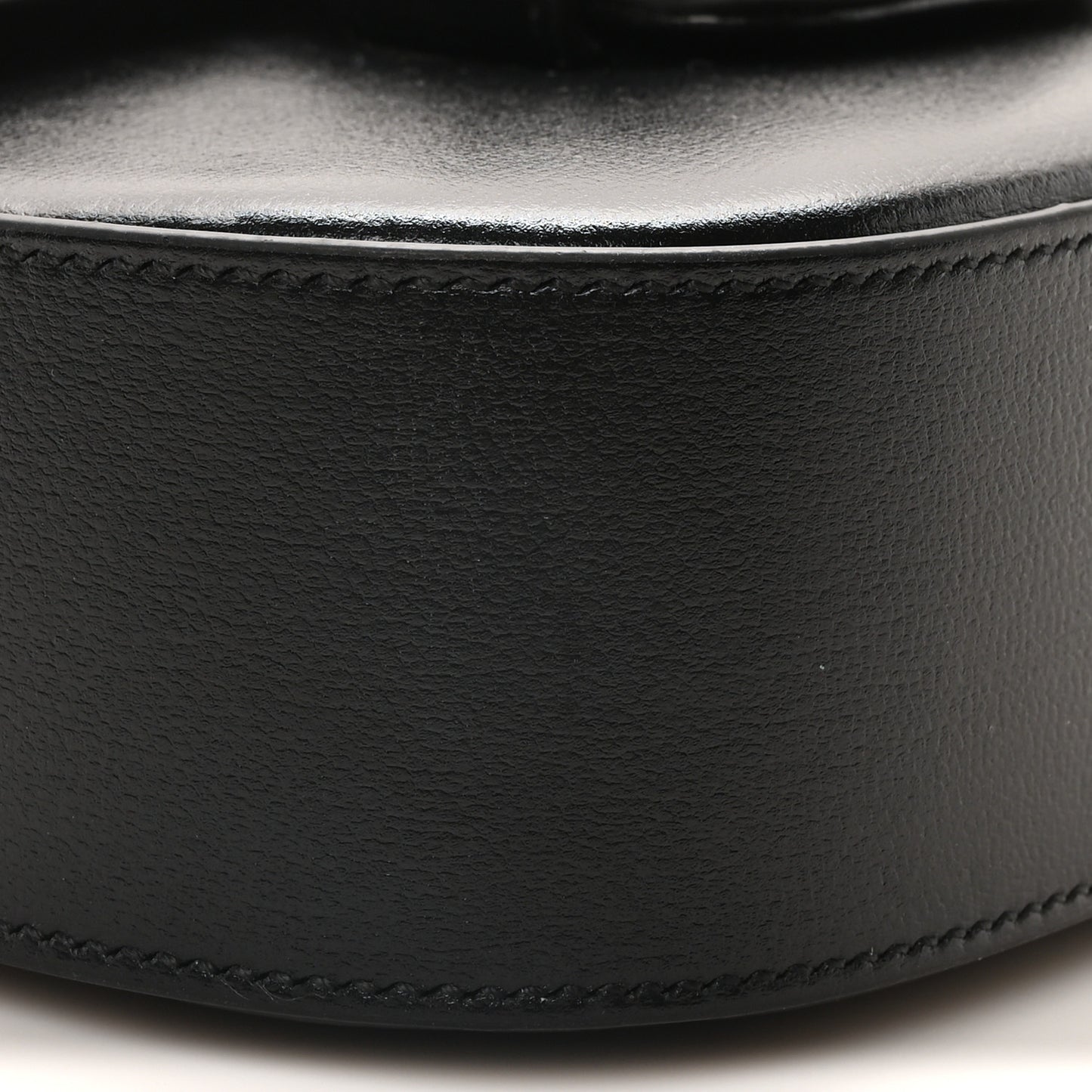 Azalea Calfskin Web Monochrome Small Horsebit 1955 Shoulder Bag Black