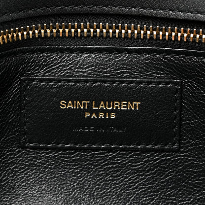 Saint Laurent Raffia Monogram Tassel Kate 99 Black 6 of 11