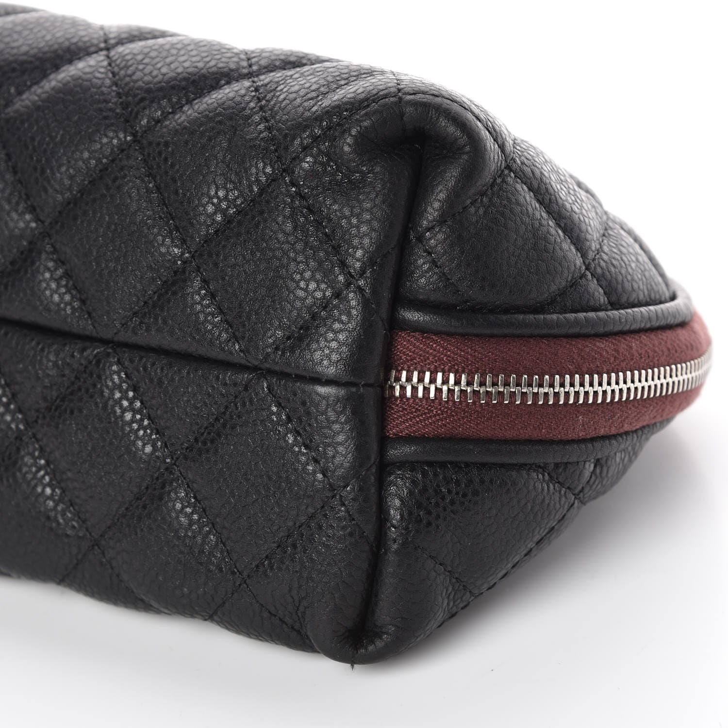 Chanel Caviar Quilted Cosmetic Case Black 9 of 9